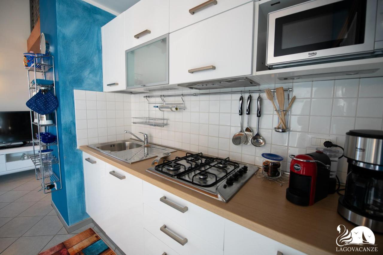 Appartamento Lago Blu مانربا ديل جاردا المظهر الخارجي الصورة